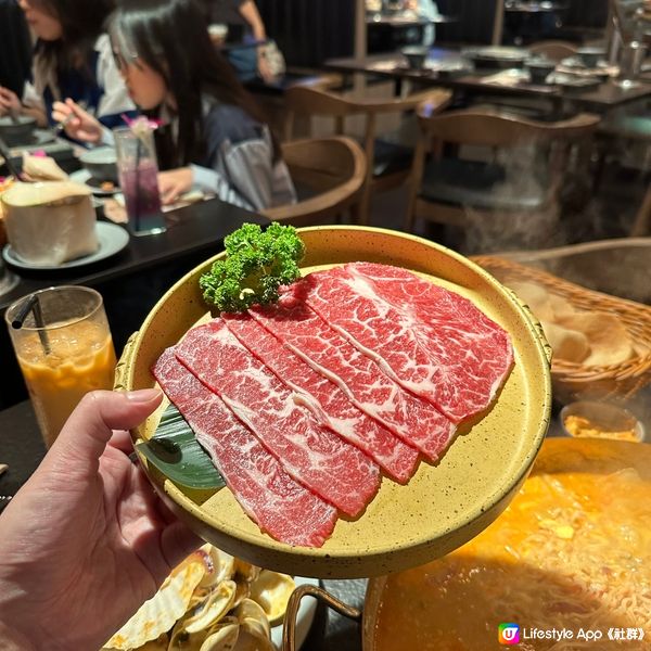 一鍋兩食！超大盆冬蔭海鮮麵鍋．點料變火鍋