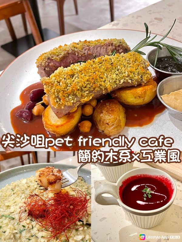 Potluck Eatery 簡約木系pet friendl...