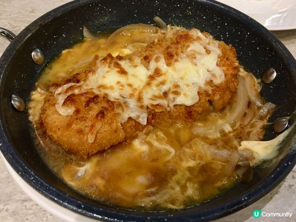 茶餐廳芝士吉列豬扒公仔麵