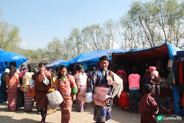 不丹之旅 VII – 帕羅策秋慶典之旅 – 餘慶節目 - 市集 & 戲棚 – 2017 Apr