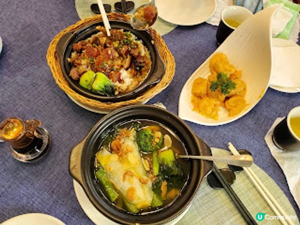 憶食尚臘味煲仔飯．五常米飯焦香脆，用料鮮味滿分