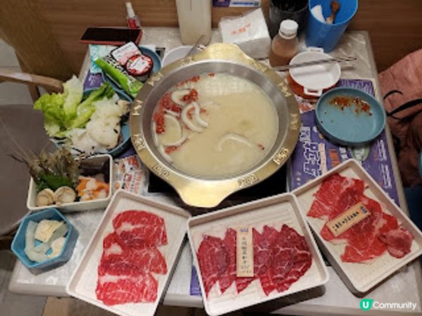 牛站(駅)麻辣火鍋放題‧真激抵食！