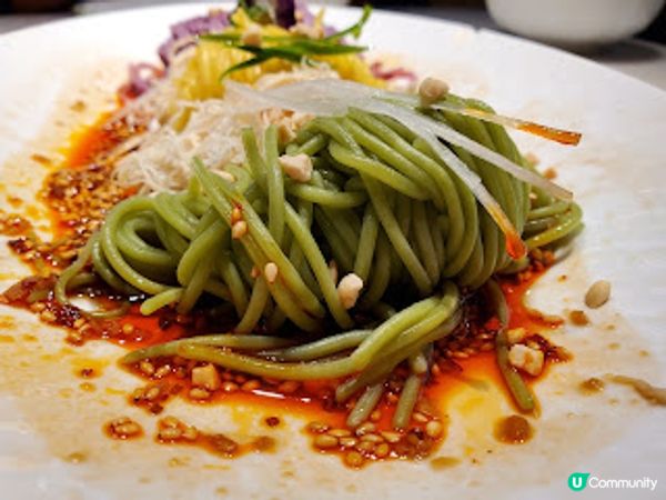 綠茶餐廳．三色涼麵麻辣過癮
