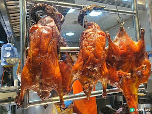 鴻昌燒臘飯店．脆皮燒鵝 + 爽口勳蹄