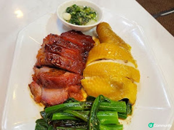 鴻昌燒臘飯店．脆皮燒鵝 + 爽口勳蹄