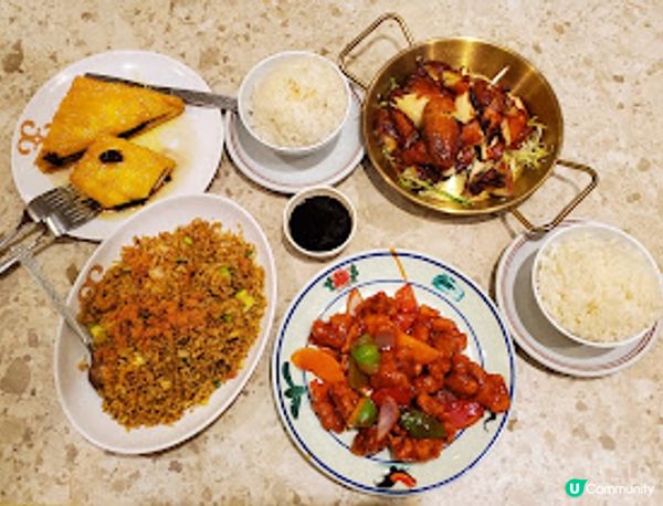 ˚*•✰。三點三冰室．驚喜爆燈嘅蝦蝦蝦炒飯！。✰•*˚