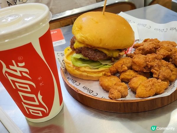 性價比高嘅漢堡餐