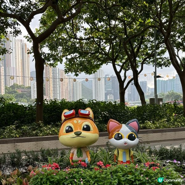 香港而家好多公園都多咗好多擺設,見證住時代嘅進步｡小朋友去到...