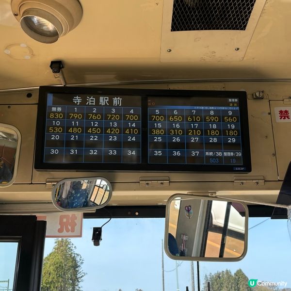 ❤️ 前往寺泊魚市場巴士上