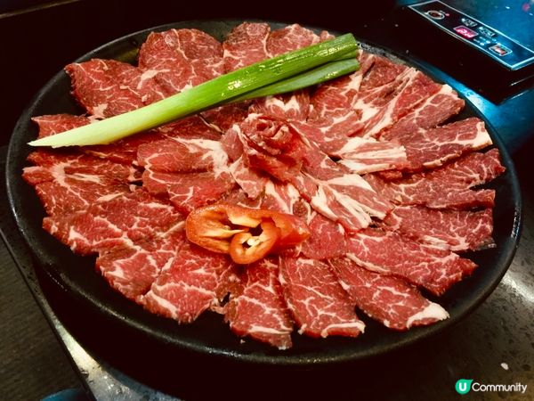 打邊爐的雪花牛肉