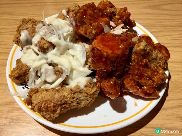 辣味炸雞拼原味炸雞