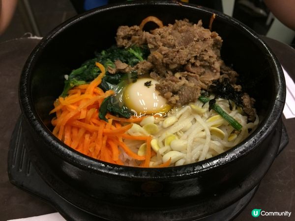 韓國窩蛋牛肉飯😋