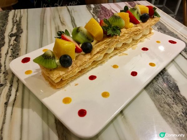 鮮果拿破崙香脆美味😋