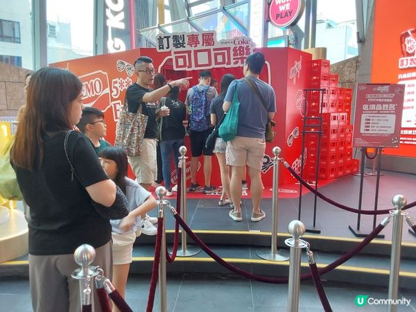朗豪坊 × 可口可樂自定名稱活動