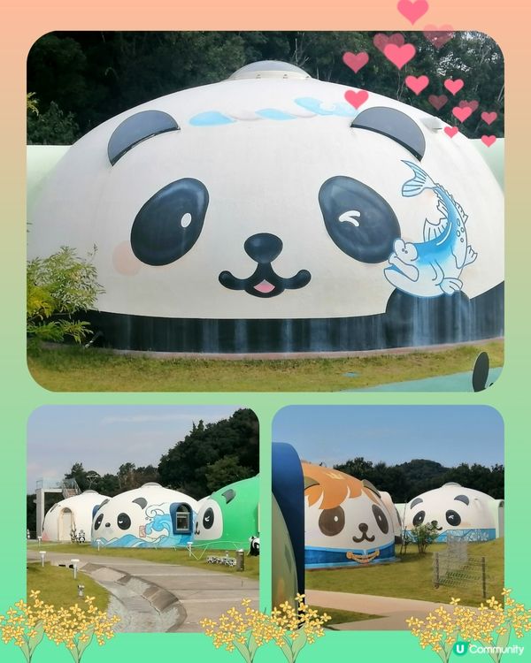 南紀白濱入住可愛熊貓🐼渡假屋🤩🤗😄💖💕