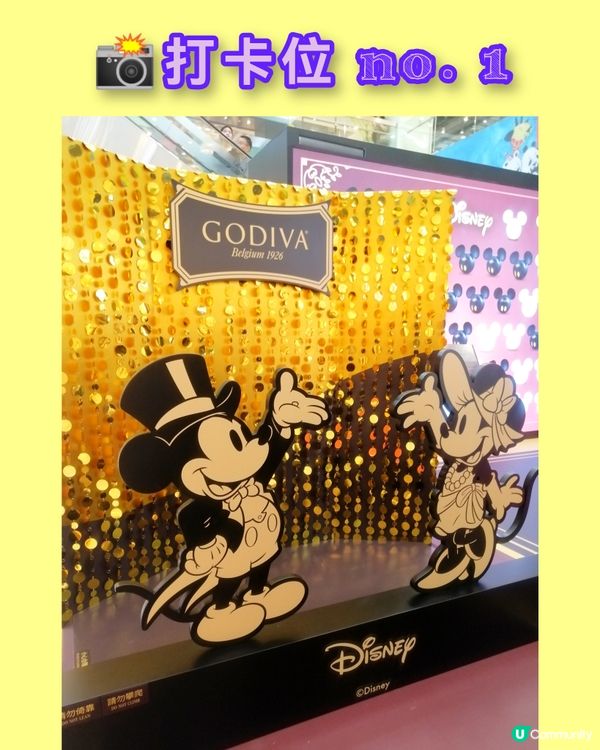 Bling Bling 米奇+米妮+GODIVA朱古力🤩