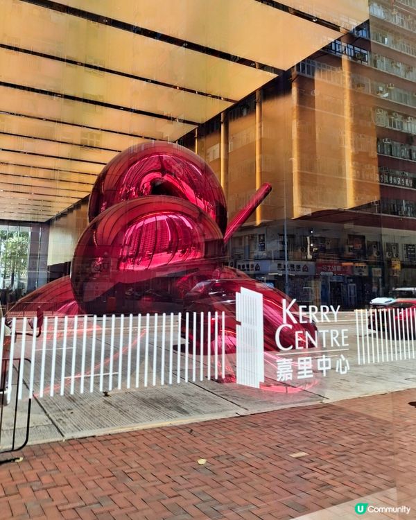 嘉里中心再遇扭氣球藝術裝置作品😄🤩✨️💟
