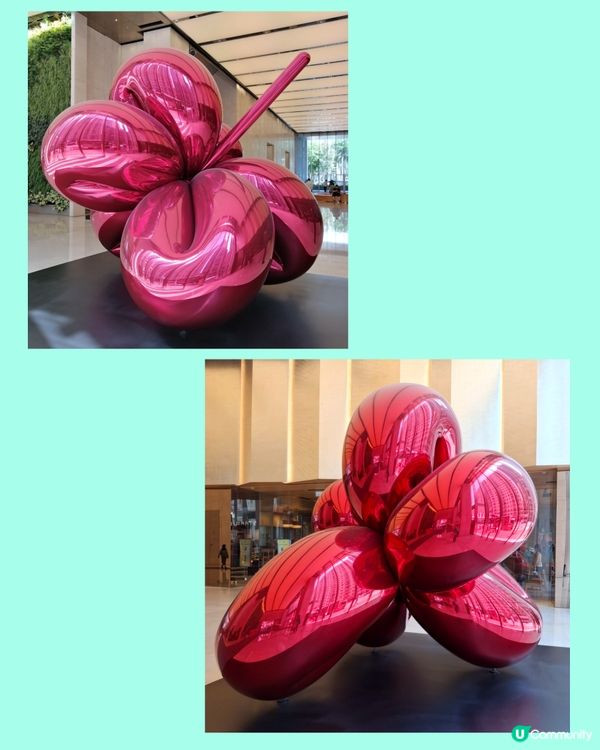 嘉里中心再遇扭氣球藝術裝置作品😄🤩✨️💟