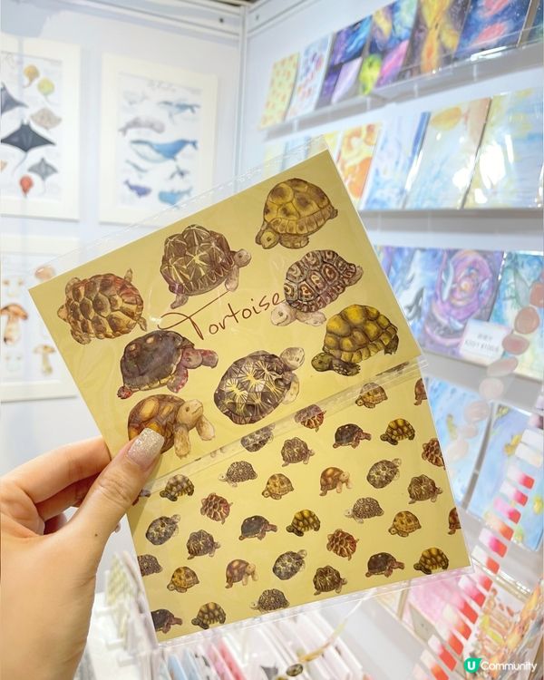 一連兩日香港插畫文創展 收穫滿滿 🐢
