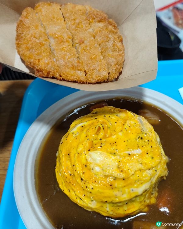 【深水埗掃街！巨型蛋包飯🤤】