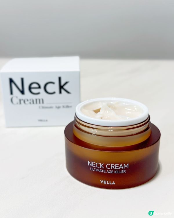 VELLA頸霜&面膜，滋潤易吸收🤩
