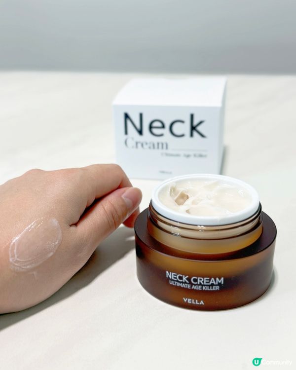 VELLA頸霜&面膜，滋潤易吸收🤩