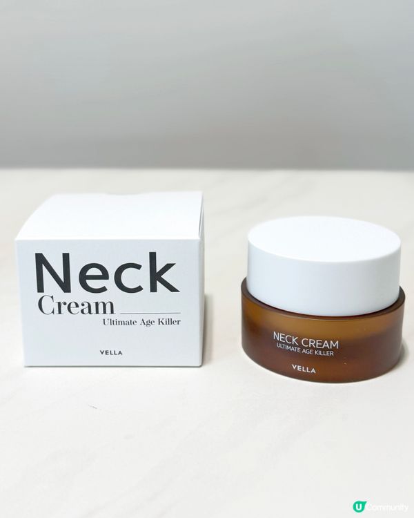 VELLA頸霜&面膜，滋潤易吸收🤩