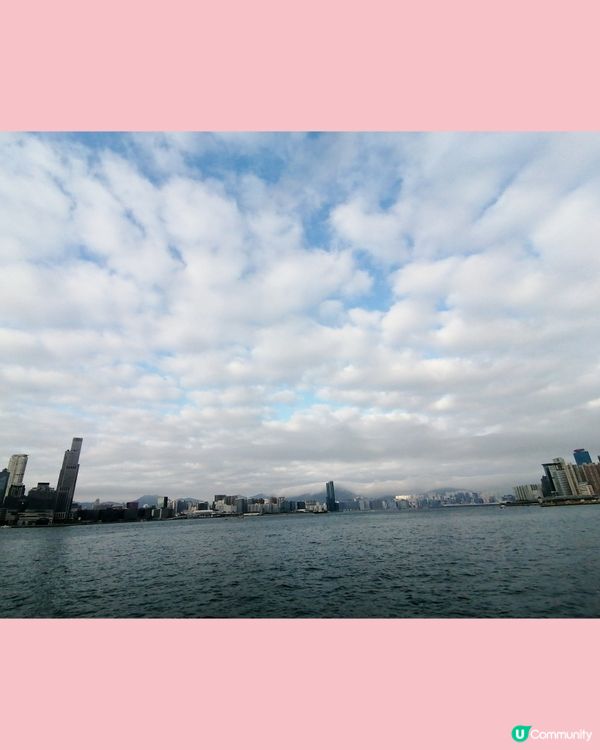 灣仔海濱長廊見到富士山(?)☁️🤩🥳📸