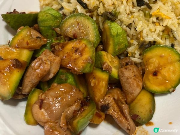 風味豆豉醬炒雞肉翠肉瓜