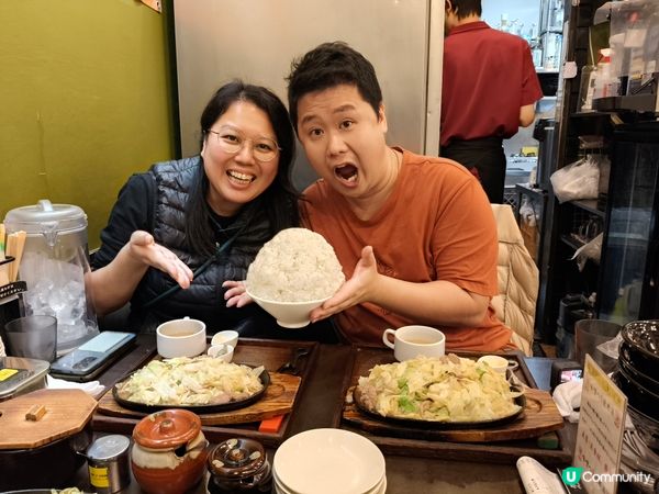 大須商店街的美食大挑戰：驚人的超大碗飯💪🍚