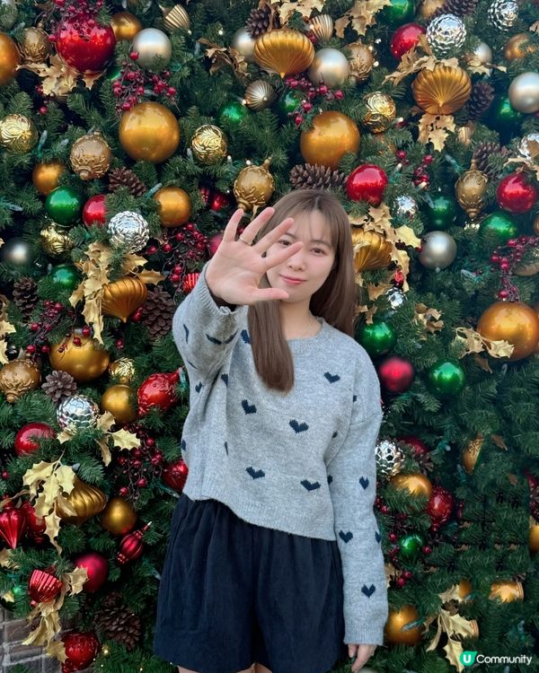 聖誕節🎄熊貓裝飾😍西九打卡📸