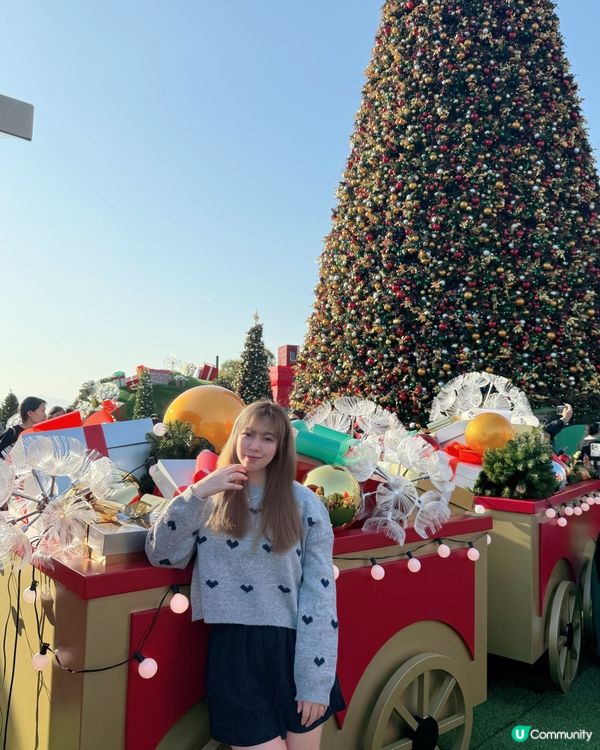 聖誕節🎄熊貓裝飾😍西九打卡📸