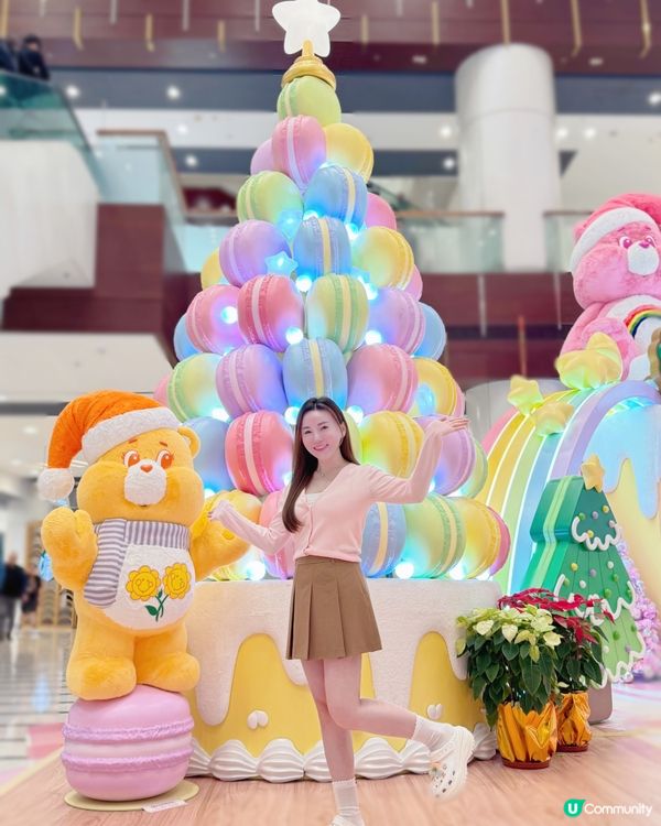 💝今個月最溫馨的打卡點Care Bears™️聖誕彩虹甜蜜樂園