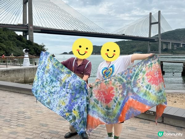 彩色扎染❤️工作坊😍🥰 @mawan_1868 