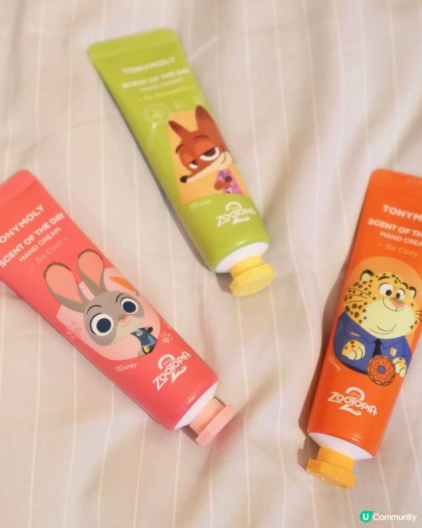 🐰🦊優獸大都會潤手霜！勁可愛😍 帶走晒佢哋！🖐️