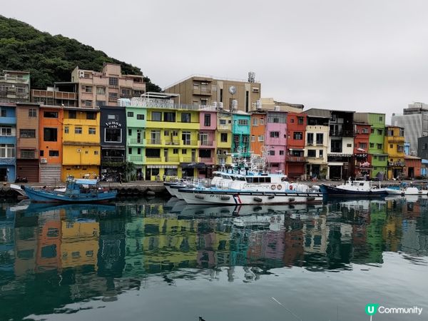 ## 台灣基隆彩色街屋打卡📸  海邊靚景一流！💜