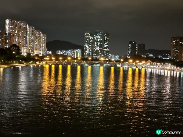 ## 城門河夜景超靚超浪漫💥Chill住漫步遊💜