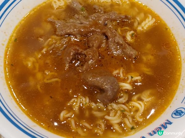 敏華冰廳抵食早餐🔥超邪惡太陽蛋沙嗲牛肉麵💜