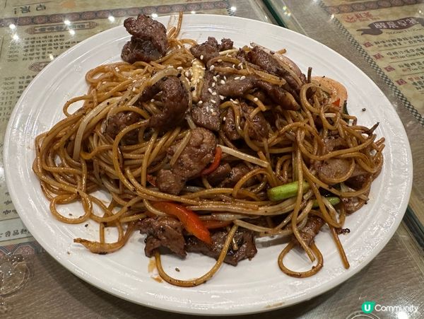 紅茶冰室黑椒牛柳炒意粉