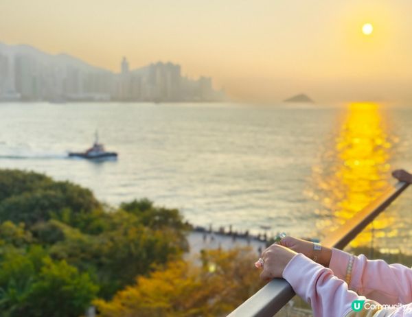 博物館平台賞日落！🌇 靚景必去！