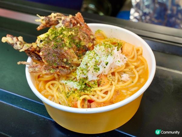 葵廣掃街🤤！軟殼蟹天使麵🦀必食！