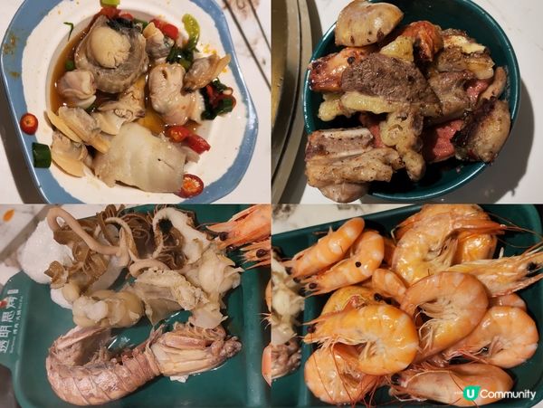 ￥89超豐盛激抵自助餐+海鮮火鍋+烤肉三放題即撈游水海鮮任食