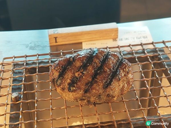 東京過江龍炭火現烤漢堡扒