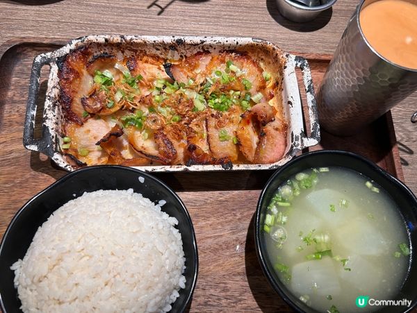 漁樂越式烤豬頸肉套餐