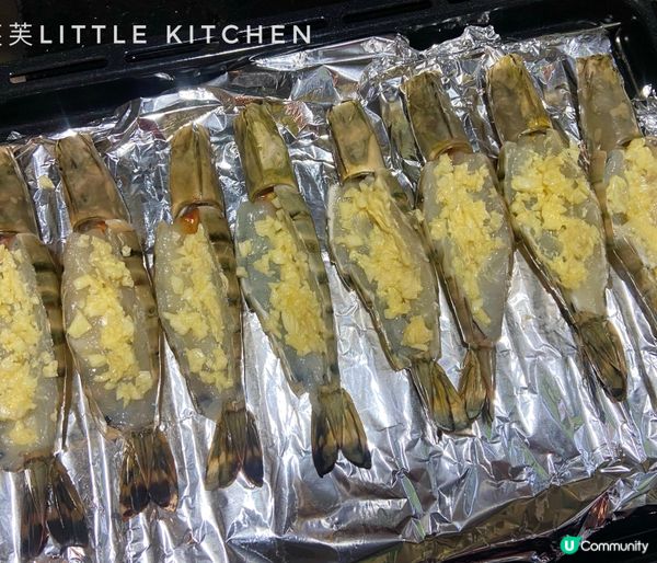 #簡易宴客菜食譜 #芝士蒜蓉焗大蝦