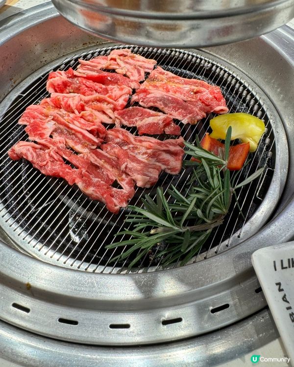 美味的韓式燒烤