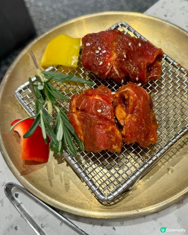 美味的韓式燒烤