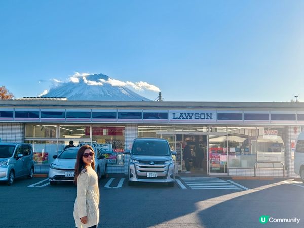 富士河口湖町役場前Lawson