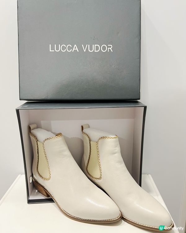 超靚冬天白色短boot介紹