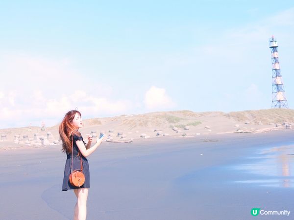 台南七股賞絕美黃昏 🏜️ 國聖港燈塔